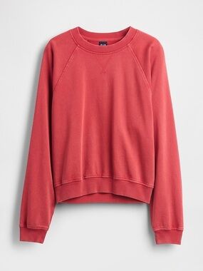 GAP new red Crewneck Sweatshirt